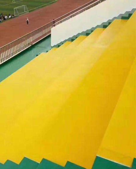峡江球场台阶翻新修补改造